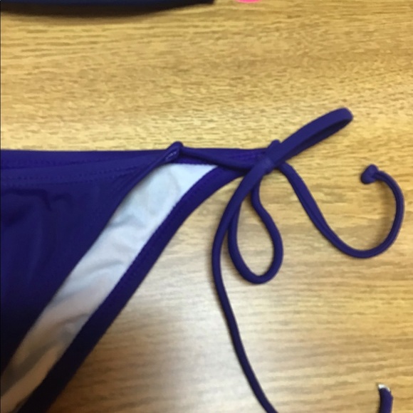 Billabong purple cheeky bikini bottom M top Hot Water NWT Both in great …shape - Picture 10 of 11